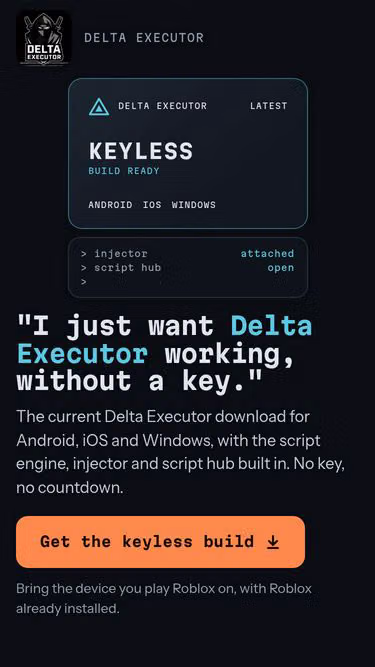 Screenshot of delta-executor.best