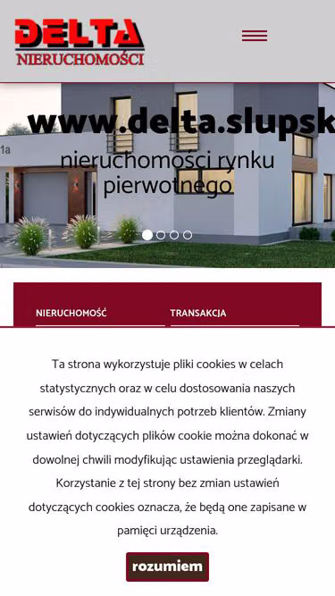 Screenshot of delta.nieruchomosci.pl