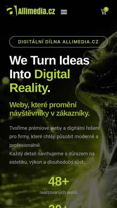 Screenshot of demo-web.cz