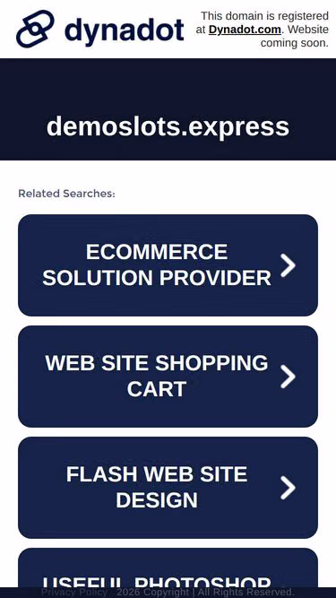 Screenshot of demoslots.express