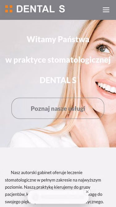 Screenshot of dentals.pl