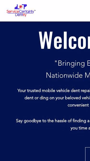 Screenshot of dentify.repair