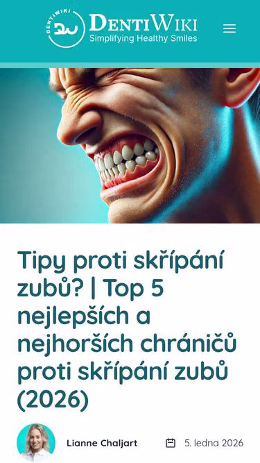 Screenshot of dentiwiki.cz