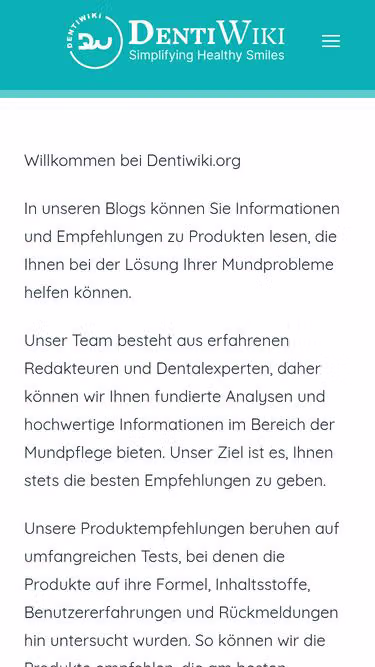 Screenshot of dentiwiki.org