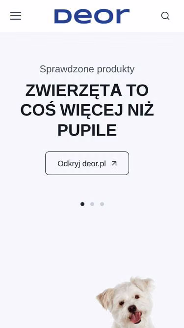 Screenshot of deor.pl