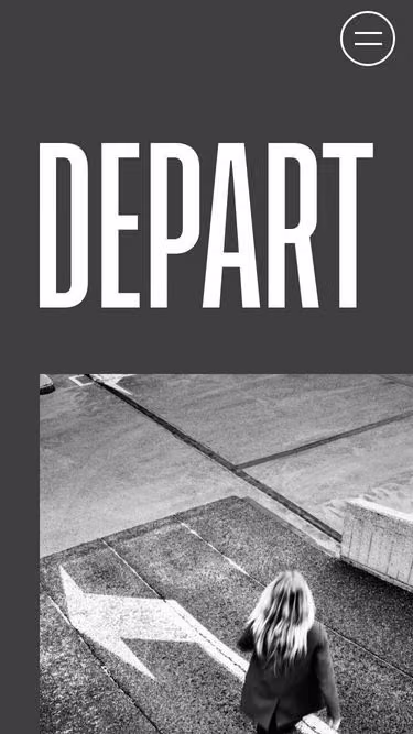 Screenshot of depart.nl