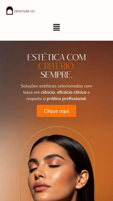 Screenshot of dermadream.org