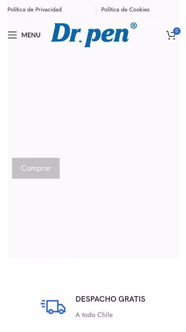 Screenshot of dermapen.cl