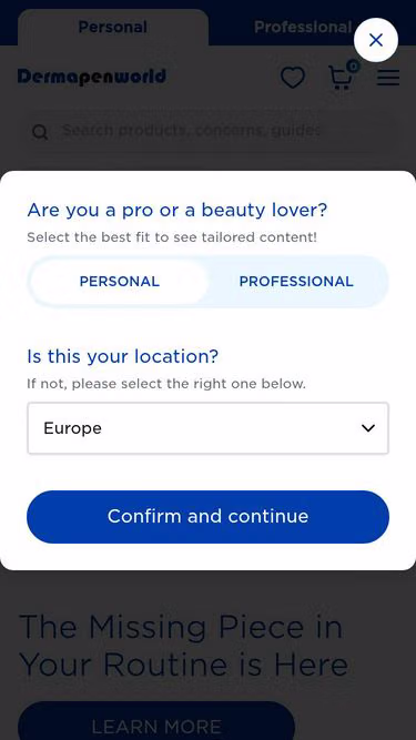 Screenshot of dermapen.es