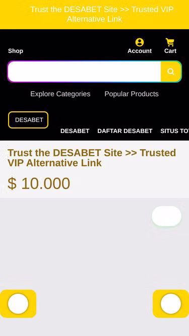 Screenshot of desabet.info