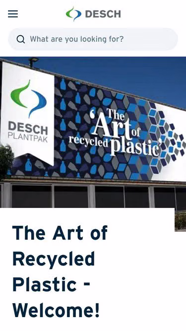 Screenshot of desch.nl
