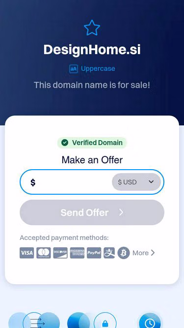 Screenshot of designhome.si