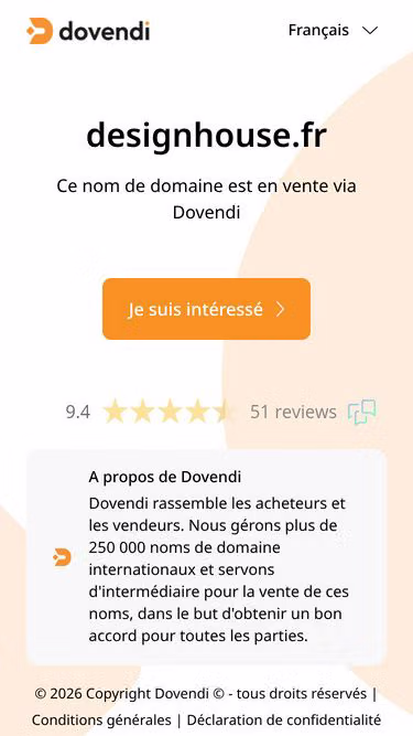 Screenshot of designhouse.fr
