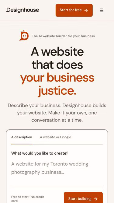 Screenshot of designhouse.site