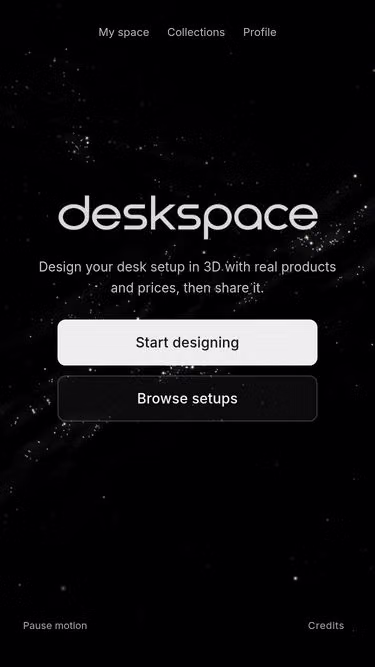 Screenshot of deskspace.ai