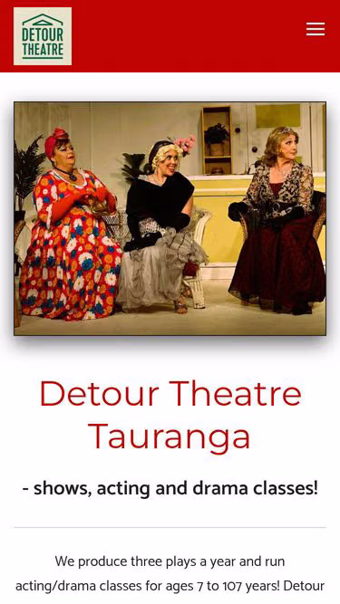 Screenshot of detour.co.nz