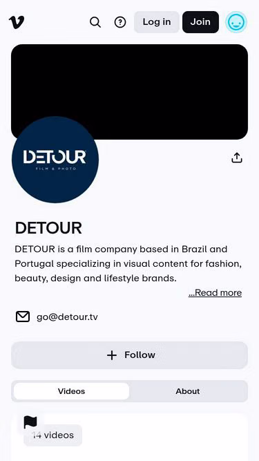 Screenshot of detour.tv