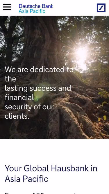 Screenshot of deutschebank.com.mu