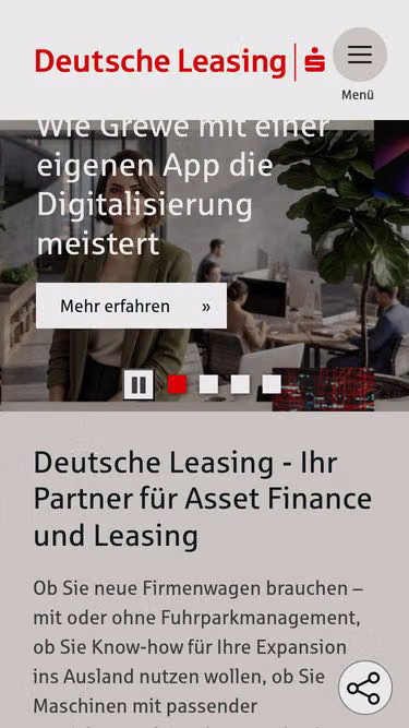 Screenshot of deutscheleasing.lt