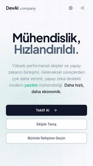 Screenshot of devai.company