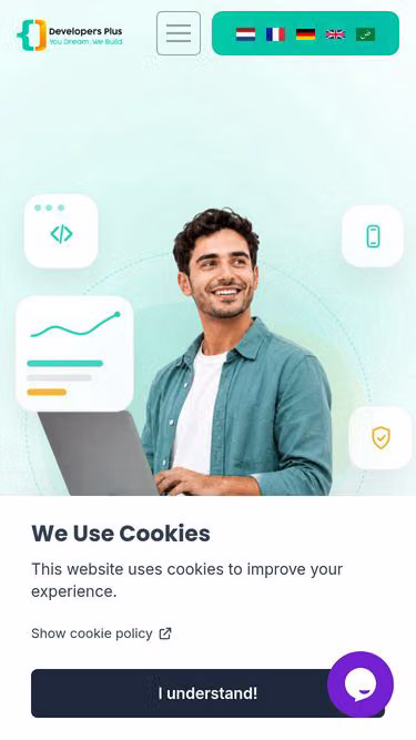 Screenshot of developers.ps