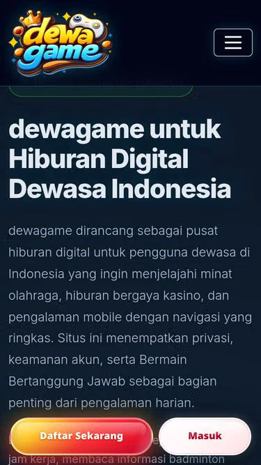 Screenshot of dewagame.org