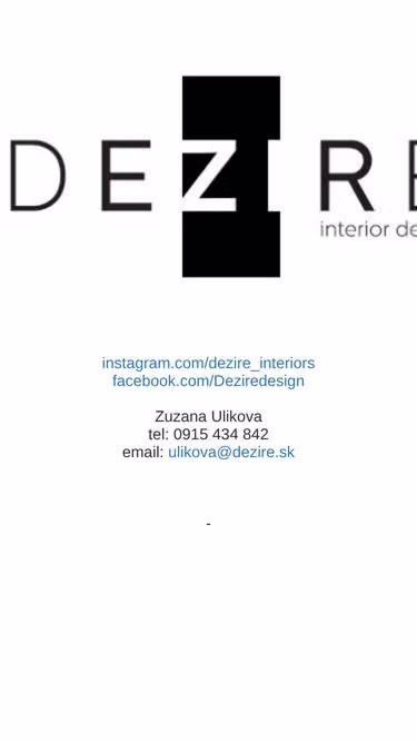 Screenshot of dezire.sk