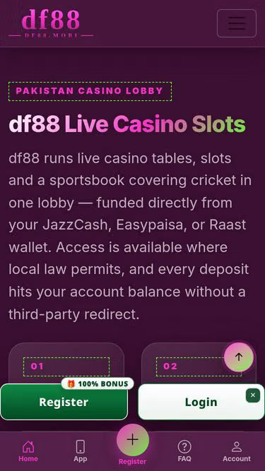 Screenshot of df88.mobi