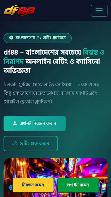 Screenshot of df88.ng