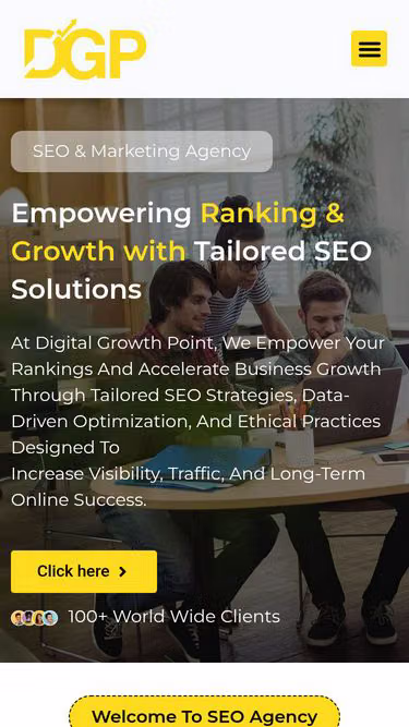 Screenshot of dgp.marketing