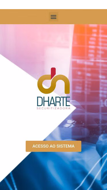 Screenshot of dharte.com.br