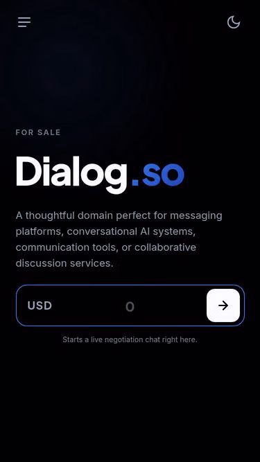 Screenshot of dialog.so