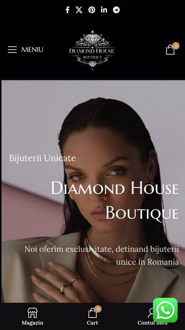 Screenshot of diamondhouse.ro