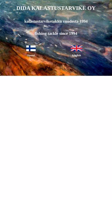 Screenshot of dida.fi