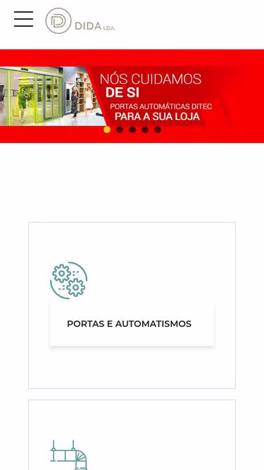 Screenshot of dida.pt