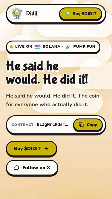 Screenshot of didit.fun