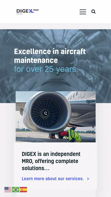 Screenshot of digex.com.br