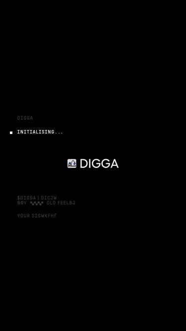 Screenshot of digga.finance
