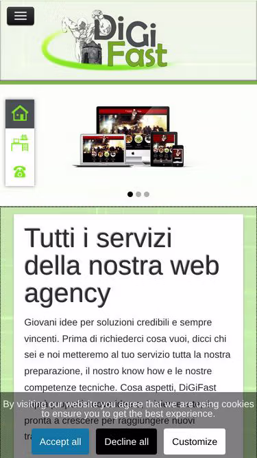 Screenshot of digifast.it