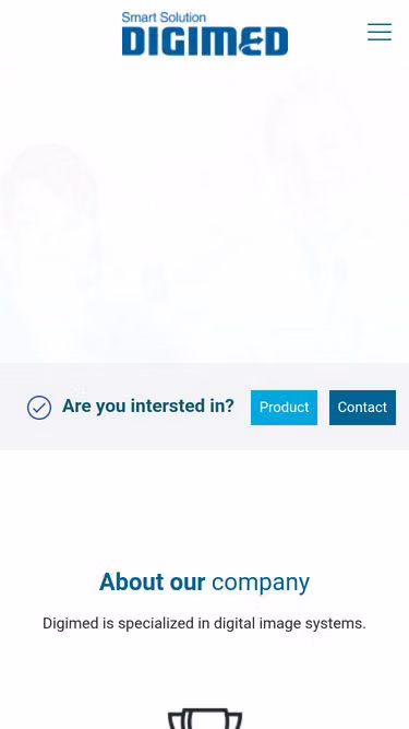 Screenshot of digimed.co.kr