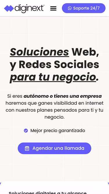 Screenshot of diginext.es