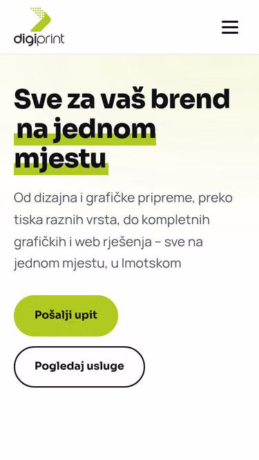 Screenshot of digiprint.hr