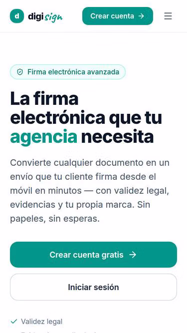 Screenshot of digisign.es