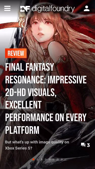 Screenshot of digitalfoundry.org