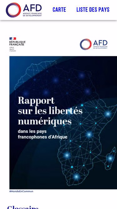 Screenshot of digitalfreedom.africa