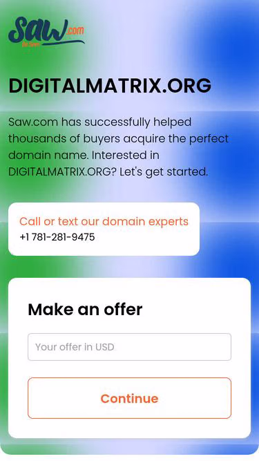 Screenshot of digitalmatrix.org