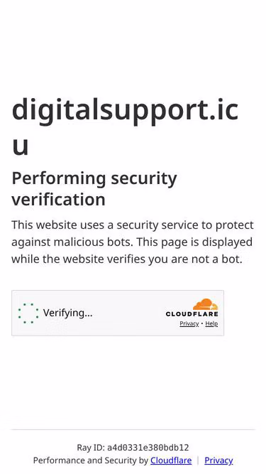 Screenshot of digitalsupport.icu