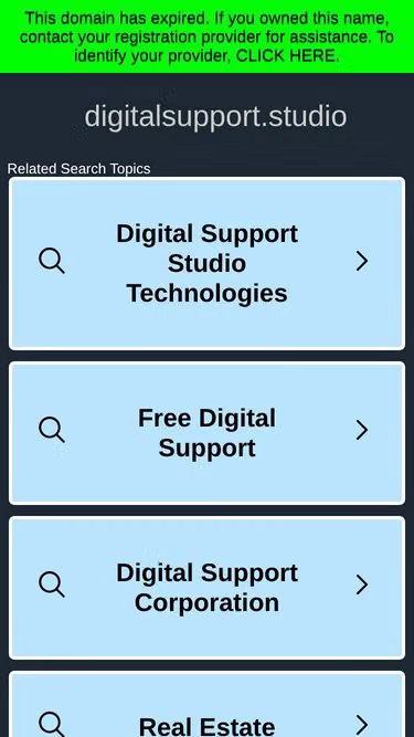 Screenshot of digitalsupport.studio