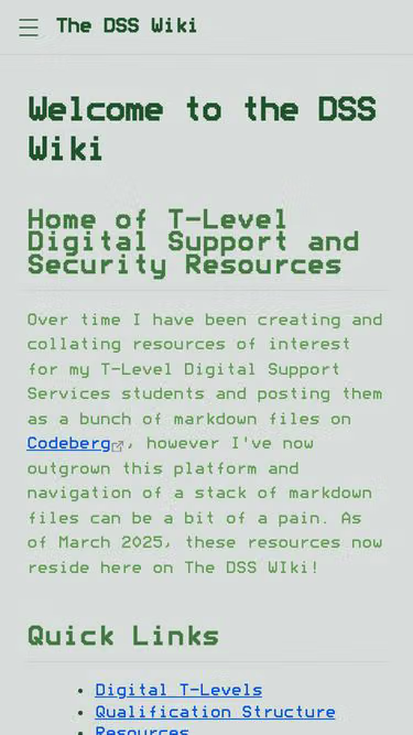 Screenshot of digitalsupport.wiki