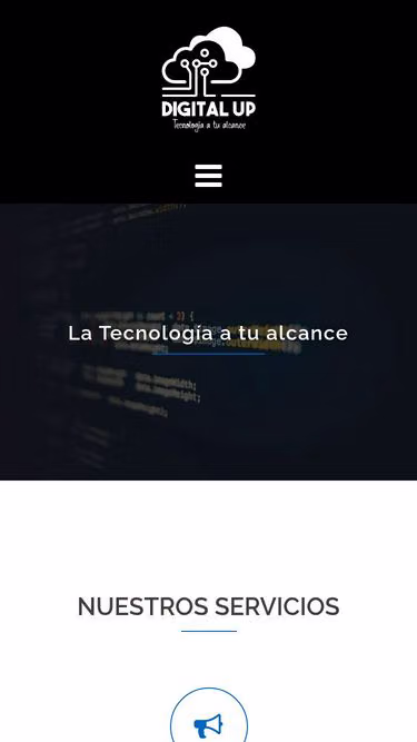 Screenshot of digitalup.cl